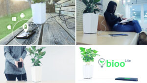 Lee más sobre el artículo Bioo Lite: Una planta capaz de generar energía eléctrica para cargar tu Smartphone