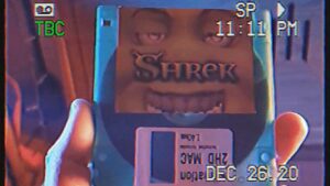 Lee más sobre el artículo Dan clases los jueves: Guardaron toda la película de Shrek en un disquete de 1.37 MB