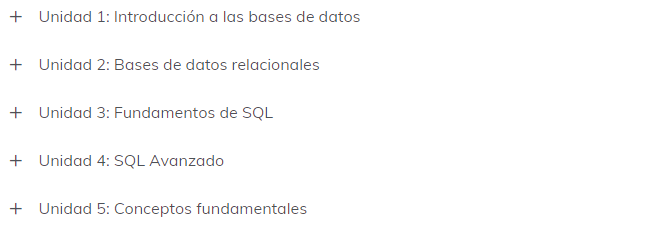 Curso De Base De Datos, Totalmente GRATIS - Facialix