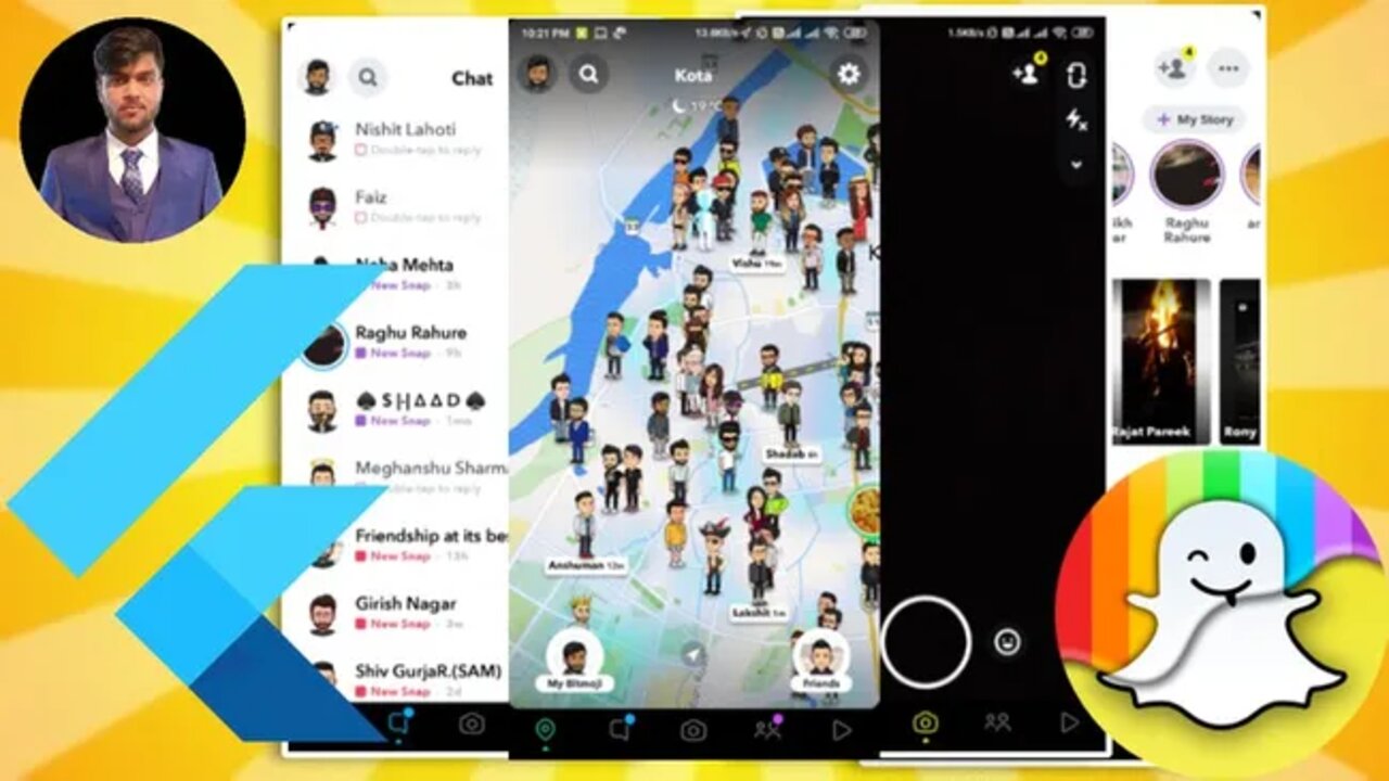 Cupón Udemy: Curso de programación de un clon de Snapchat usando Flutter con 100% de descuento