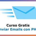 Curso Gratis para Enviar Emails con PHP
