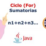 Tutorial Java Pedir 10 números e imprimir la suma total