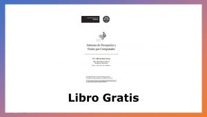 Lee más sobre el artículo Libro Gratis de Sistemas de Percepción y Visión por Computador