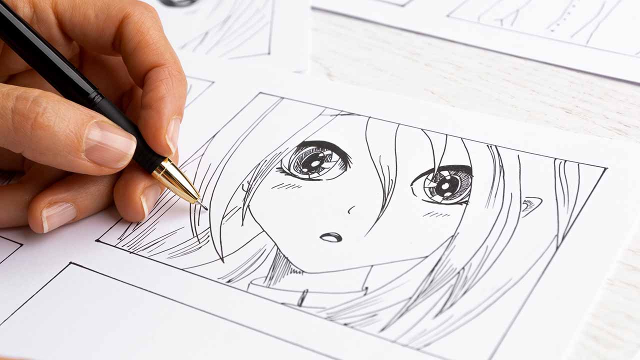 Curso en video en  para aprender a dibujar manga
