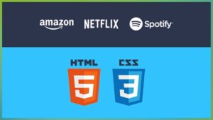 Lee más sobre el artículo ¡Conviértete en un Maestro del Diseño Web! Clona Amazon, Netflix y Spotify con HTML y CSS