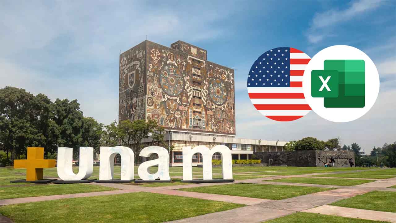 ¿Cómo registrarse en los cursos gratuitos de Excel e inglés de la UNAM?