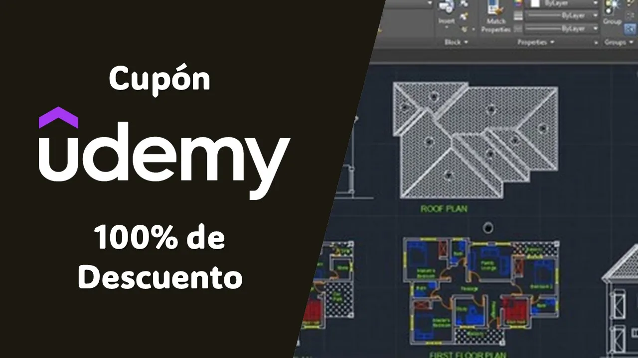 Aprende a diseñar planos de planta 2D en AutoCAD: Curso gratis por tiempo limitado