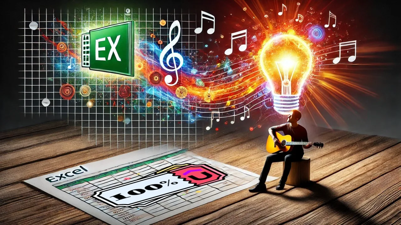 Aprende a tocar la guitarra y dominar Excel: Un curso único y gratuito por tiempo limitado