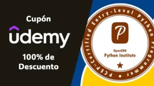 Lee más sobre el artículo Cupón Udemy | Preparación para el examen de certificación de Python PCEP-30-02 (2024) | 100% de Descuento