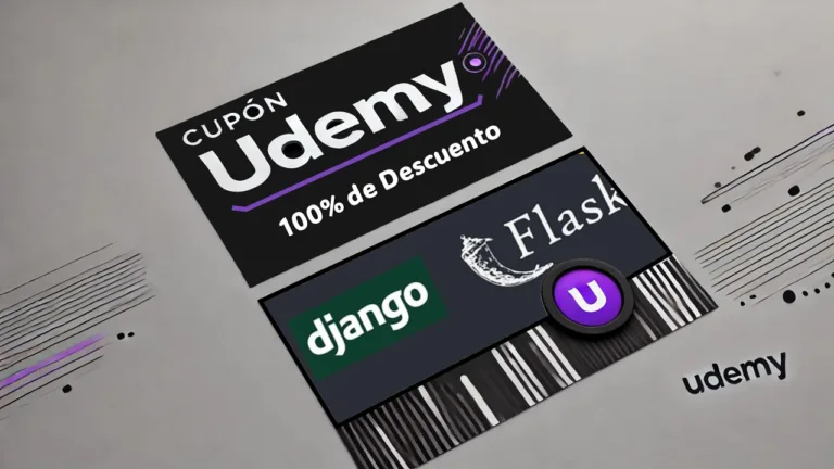 ¡Curso explosivo y gratis! Aprende Python, Flask y Django y empieza a crear tu propia app web