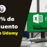 ¡Últimas plazas! Curso completo de Excel VBA gratis para principiantes en Udemy