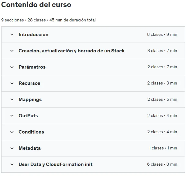 AWS CloudFormation - Infraestructura como codigo
