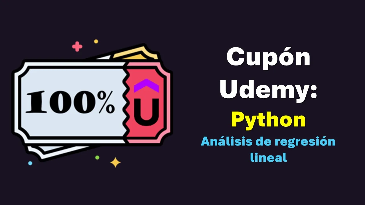 Curso de regresión lineal en Python: Una oportunidad imperdible