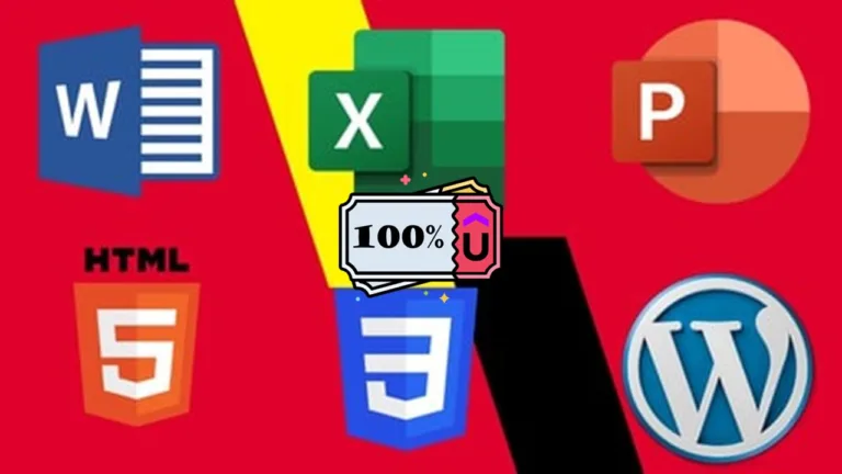 Cupón Udemy - Curso completo de desarrollo de MS Office y diseño web - 100% de descuento