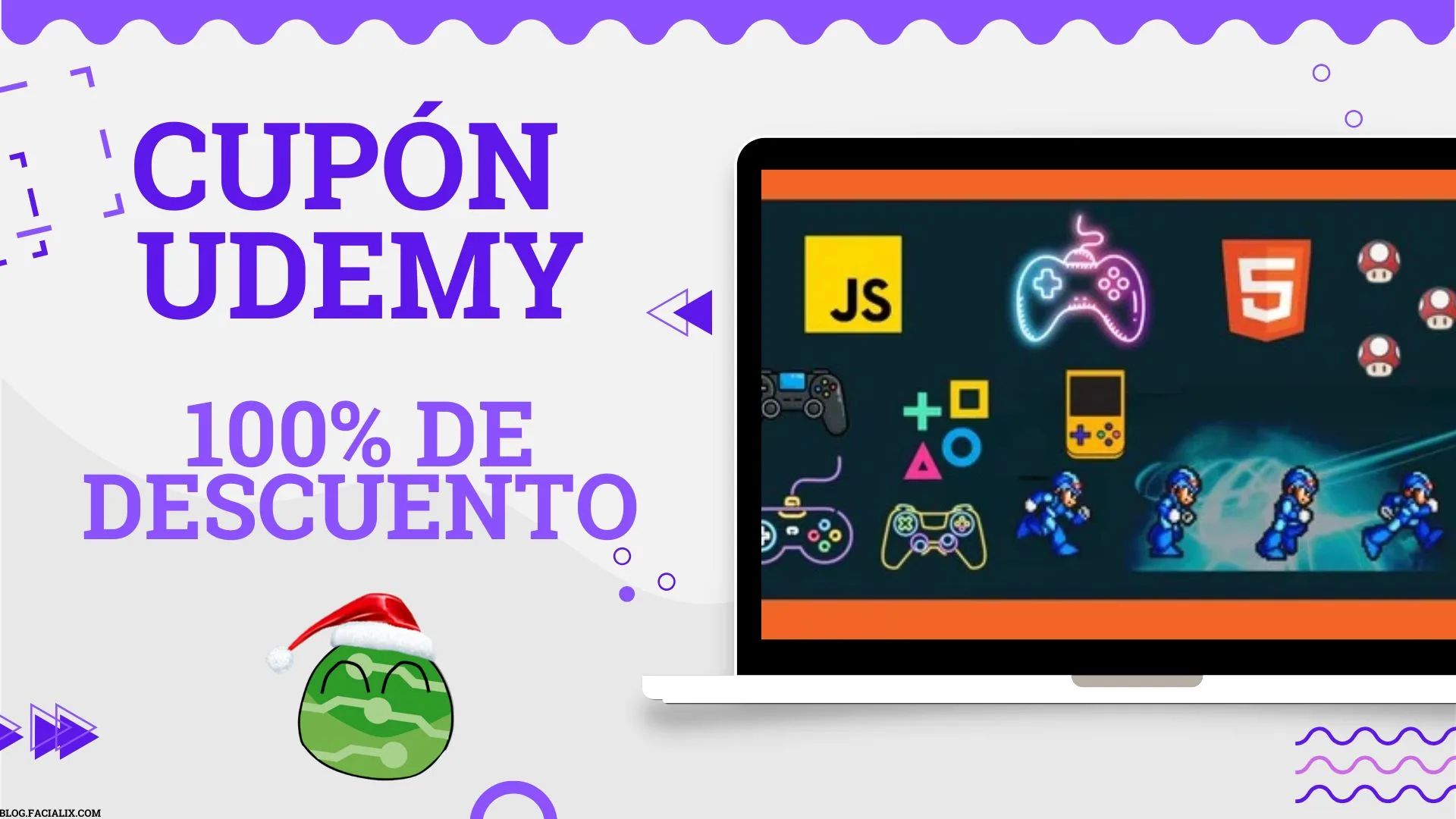 Solo por tiempo limitado: Curso gratuito para diseñar videojuegos en JavaScript y Canvas